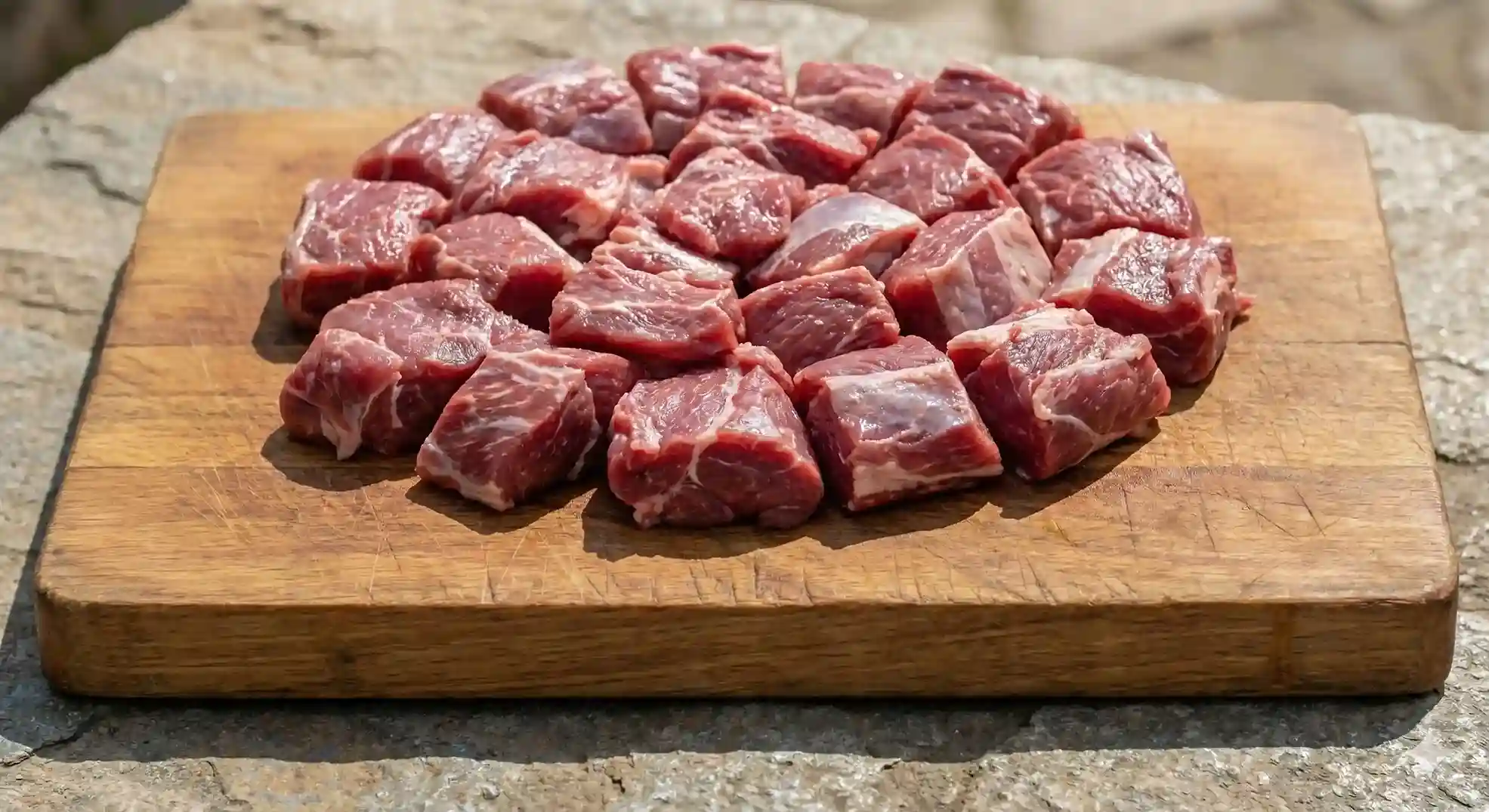 Premium boneless organic mutton