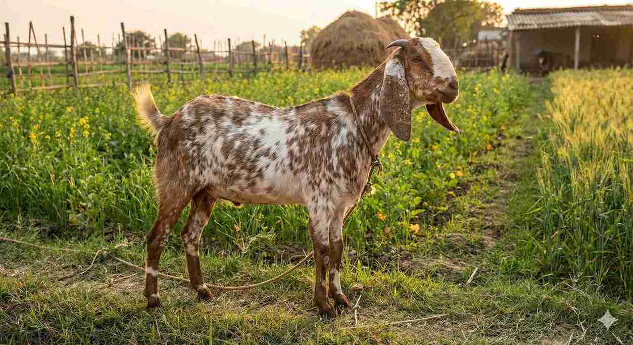 Healthy full goat from Farm Mutton Telangana