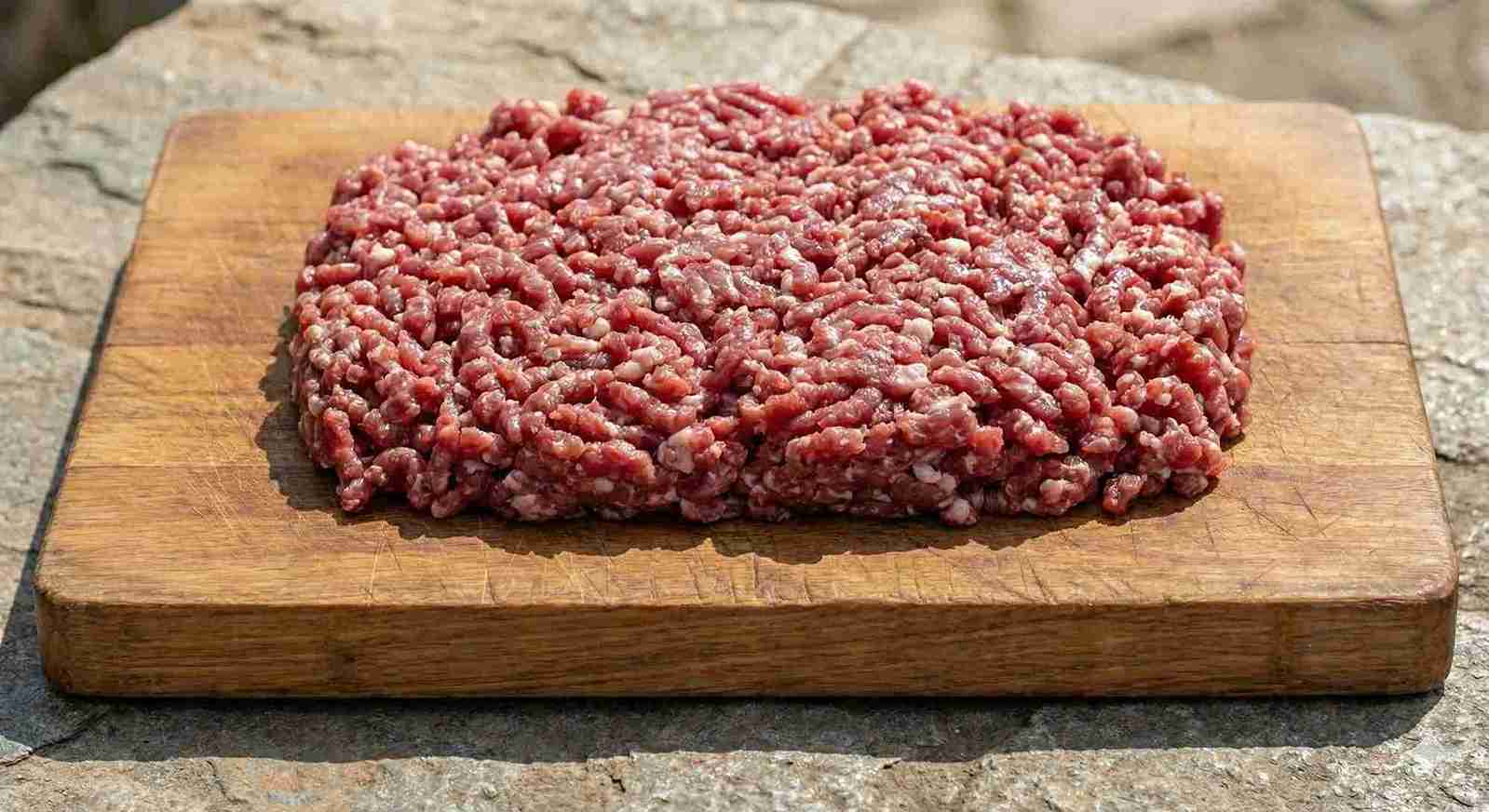 Fresh organic mutton keema
