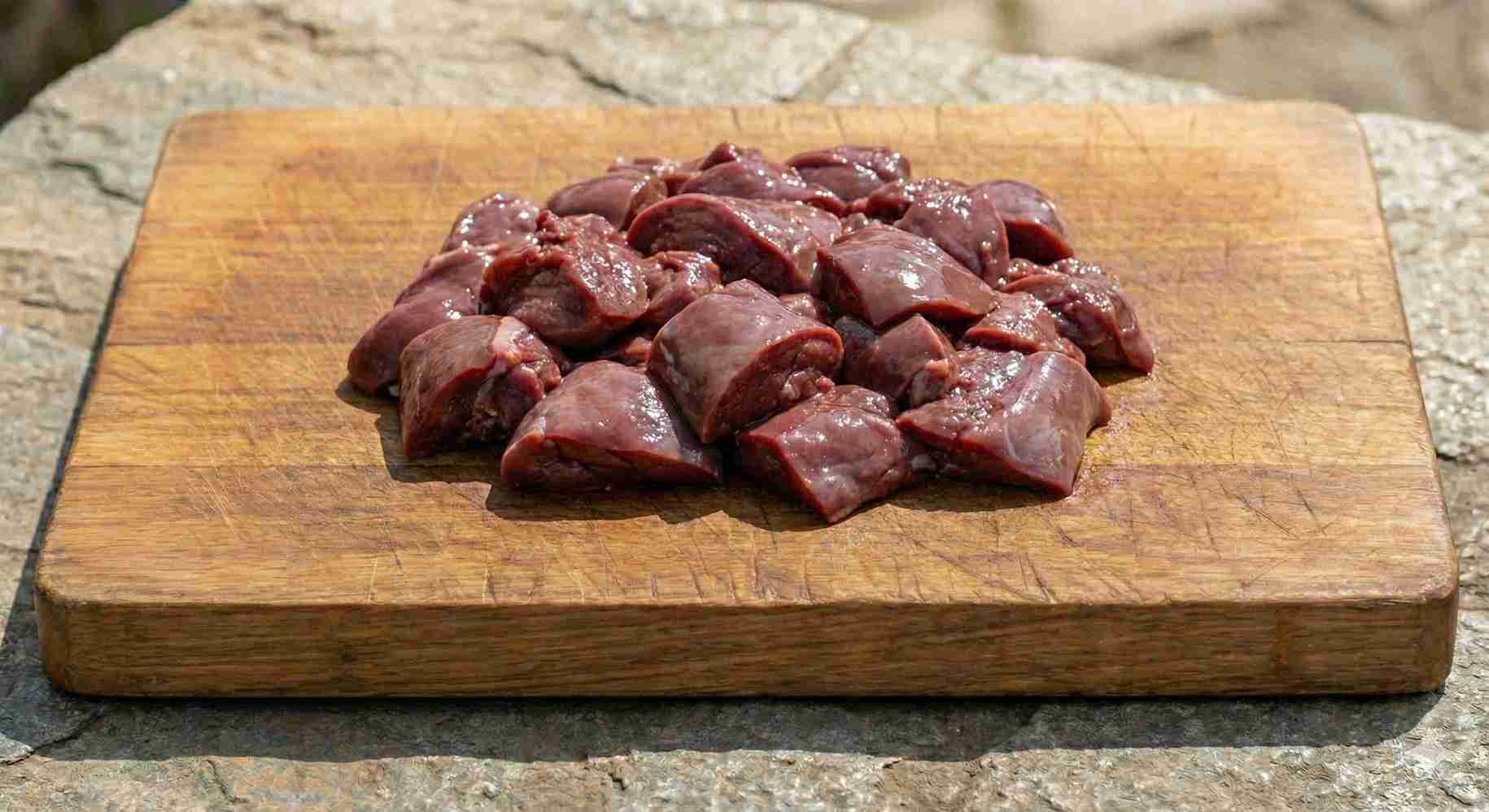 Premium organic mutton liver